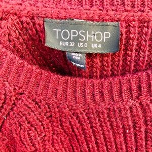 BRAND NEW Top Shop Crop Sweater